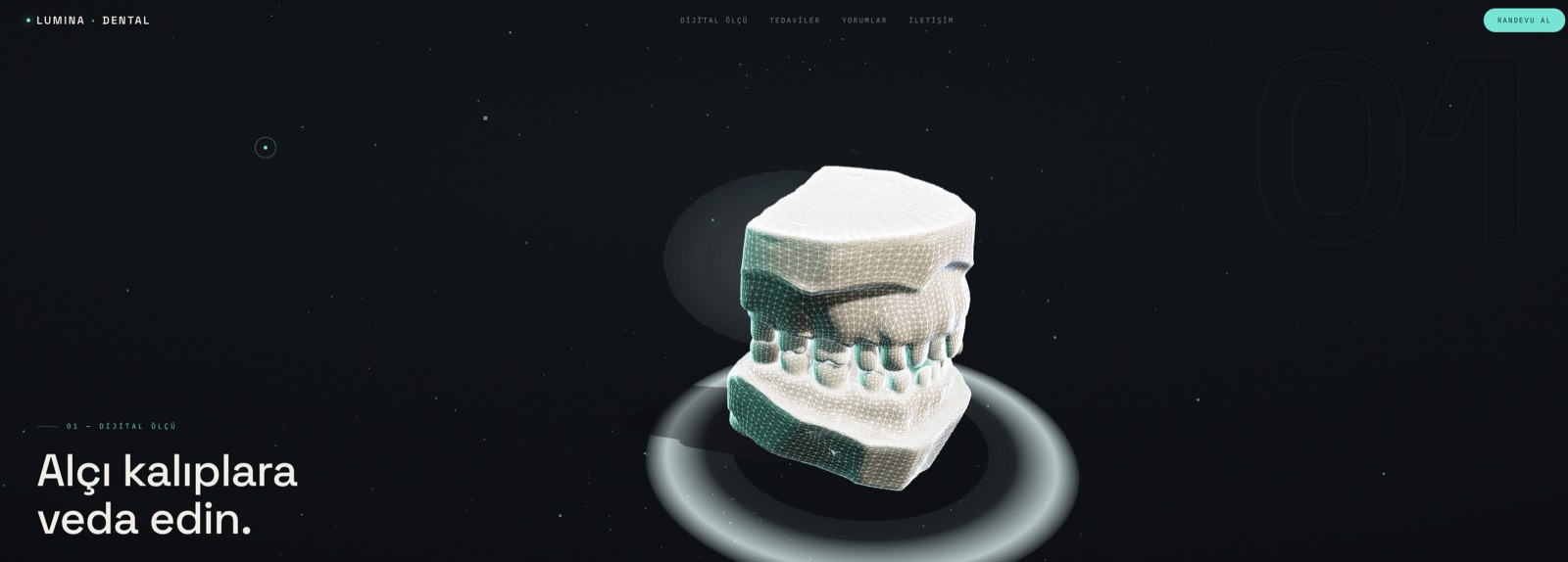 3D web tasarım örneği — WebGL ile hazırlanmış etkileşimli sahne