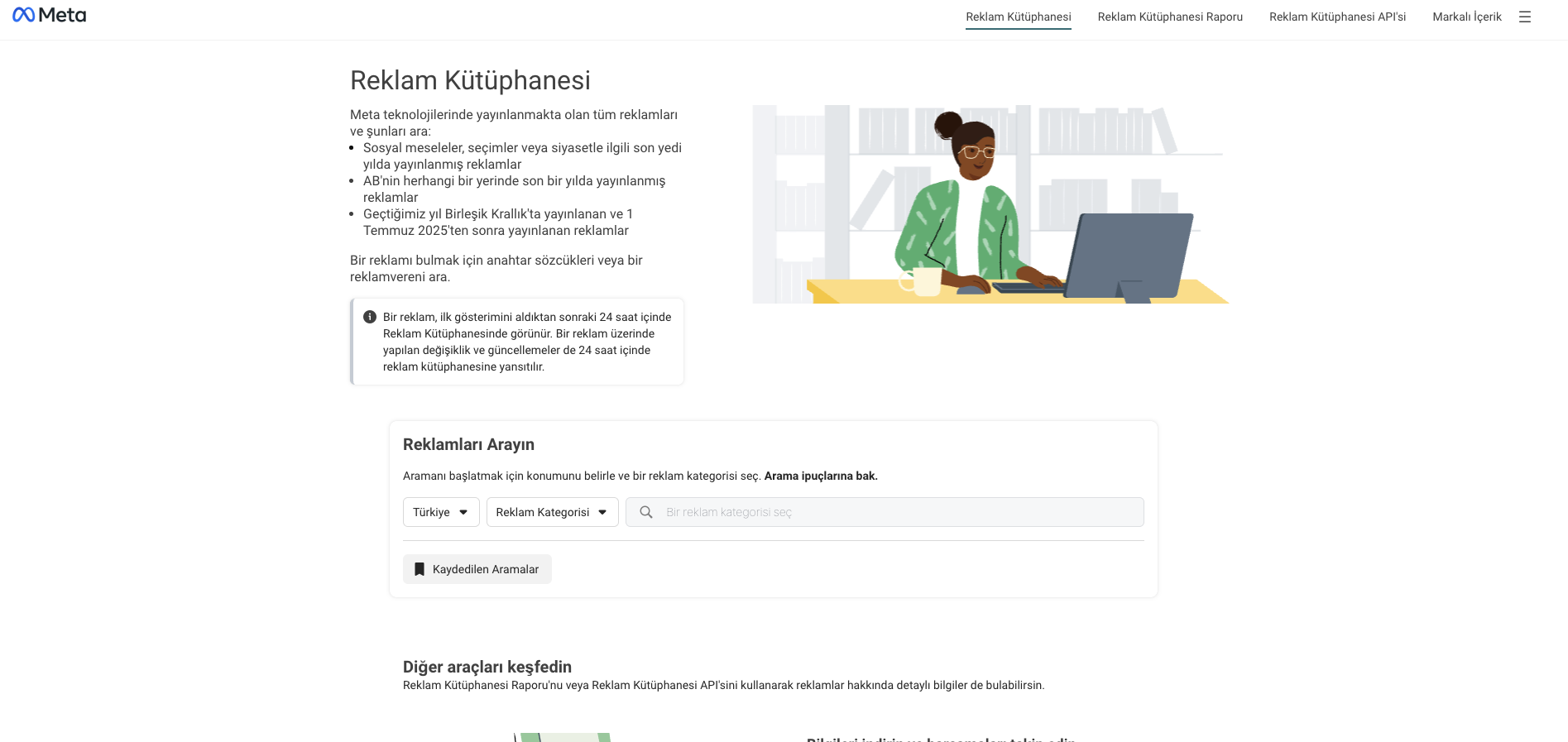 Meta Reklam Kütüphanesi