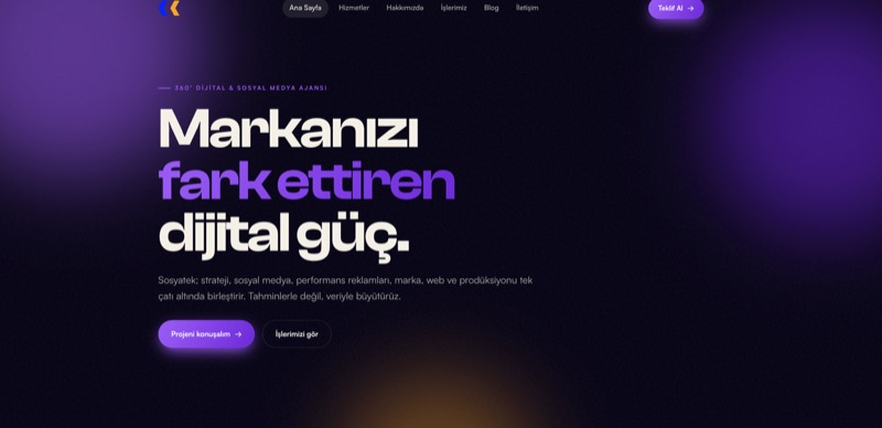Web tasarım projesi 1 – Onur Öztürk