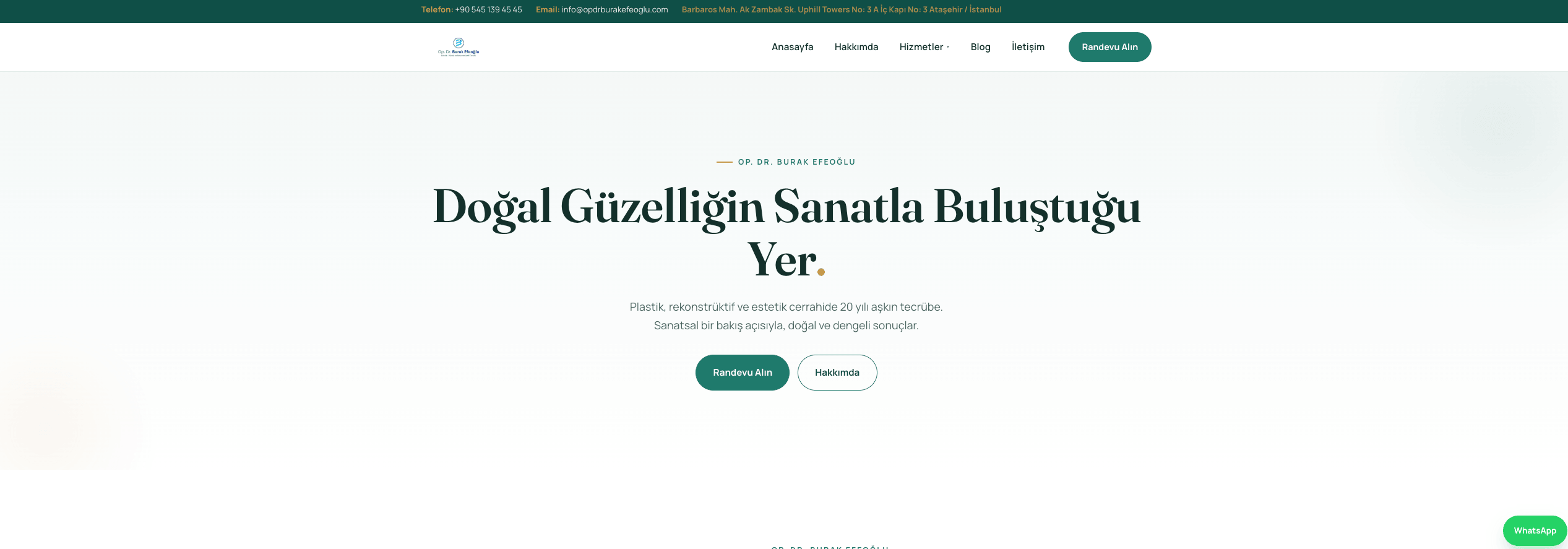 Web tasarım projesi 12 – Onur Öztürk